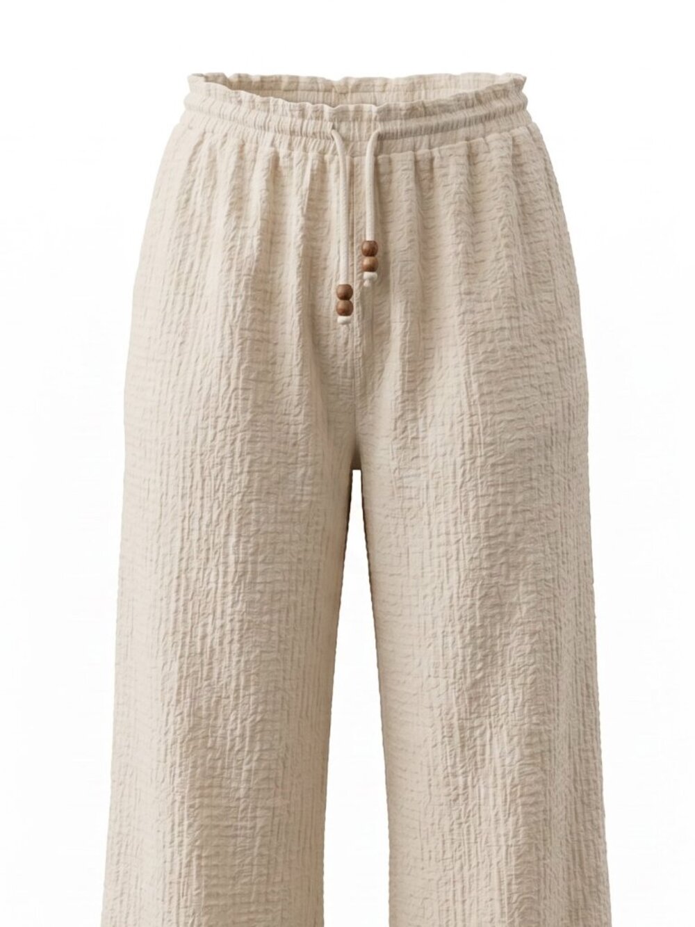 Cream Wide Leg Pants Flying Tomato